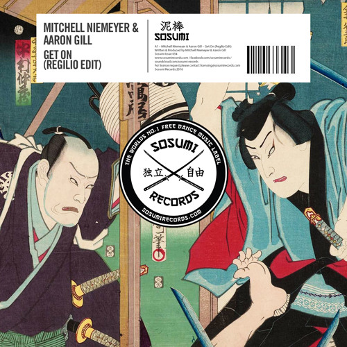 Mitchell Niemeyer & Aaron Gill - Get On (Regilio Edit)[FREE DOWNLOAD]