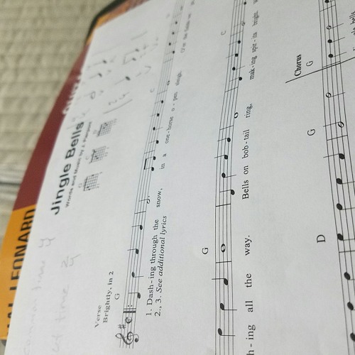 Stream Jingle Bells guitar duet Sophia and Mr. Nick by Bravo Academy