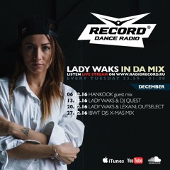 Guest Mix by Hankook__Lady Waks Record Club 408 / BREAKS (07-12-2016)