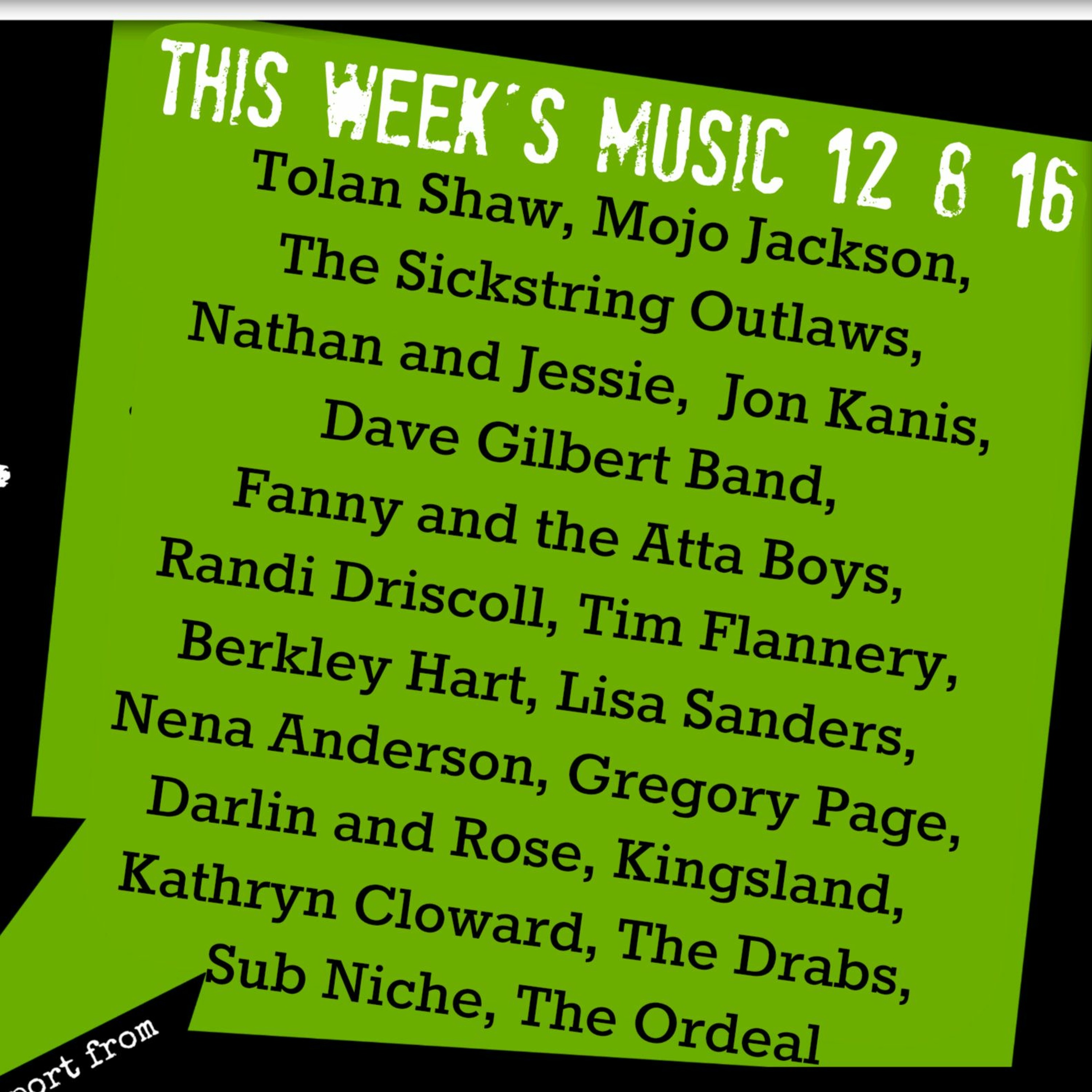 The Listen Local Show 12 8 16 episode artwork