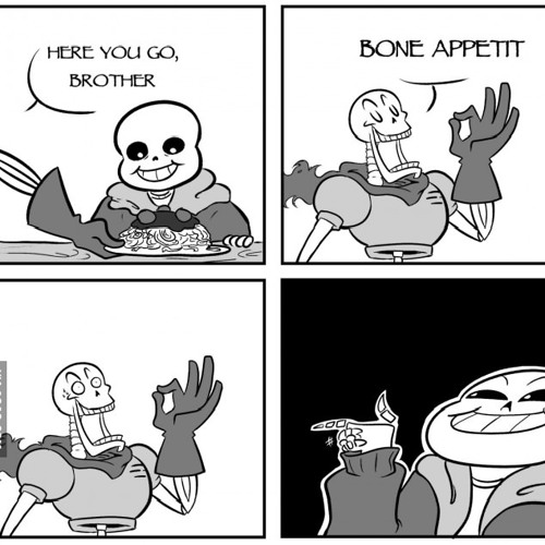 Sans. In The Style Of Nyeh Heh Heh!