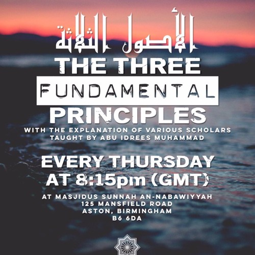 Three Fundamantal Principles taught by Abu Idrees - Lesson 12