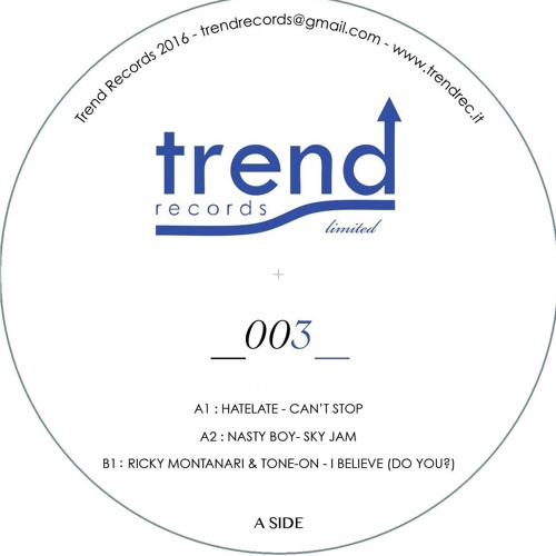 PREMIERE: Nasty Boy - Sky Jam [Trend Records]