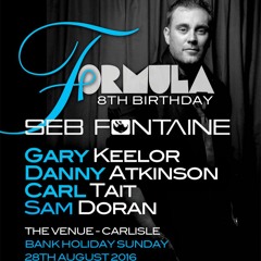 Gary Keelor - Formula 8th Birthday @ The Venue - Carlisle (28-8-2016)
