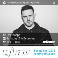 Rinse FM Podcast - Low Steppa - 10th December 2016