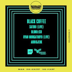Black Coffee Boiler Room ADE X Bridges For Music DJ Set