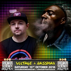 VOLTAGE + MC BASSMAN_BREAKIN SCIENCE BRIGHTON OCT 2016