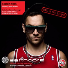 Captain Hook @ Earthcore radio show Kiss fm.
