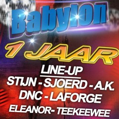 dj stijn @ 1 year club babylon