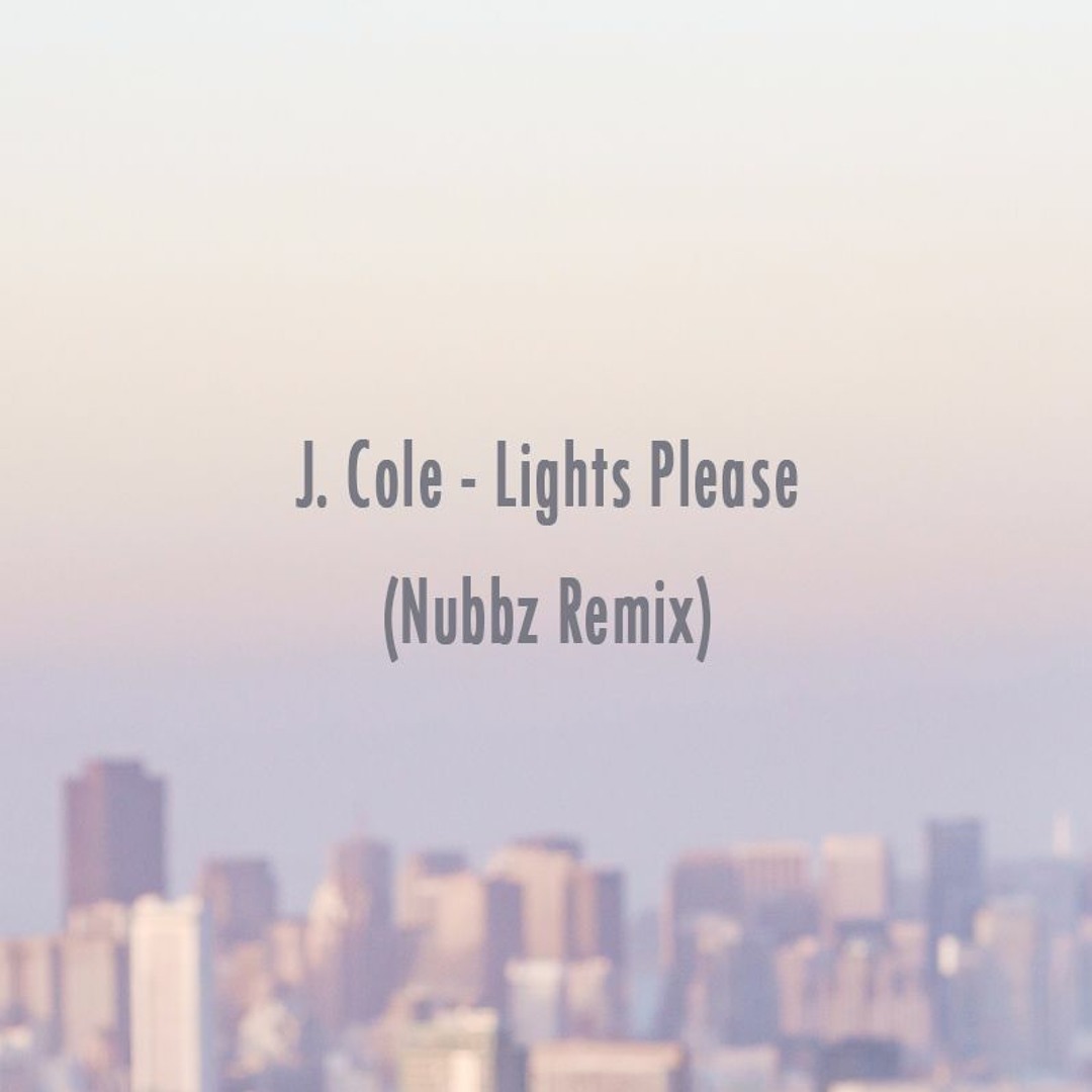 Stream J. Cole - Lights Please (Nubbz Remix) by Nubbz | Listen online ...