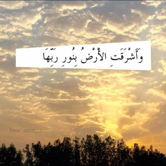 واشرقت الارض بنور ربها بصوت رعد محمد الكردي