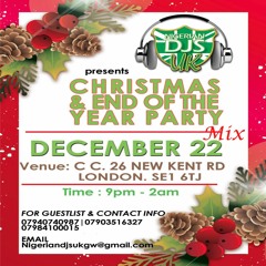 NIGERIAN DJ'S UK 2016 XMAS MIX BY DJ MIXMASTER JAY