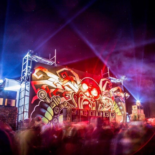 Extract kraken krew Live act... play @ teknival may 2016 by Kemi D - Vil .....