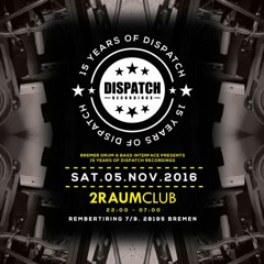 Ant TC1 - '15 Years Of Dispatch Recordings', Bremen, Germany [2 Hour Set], 05.11.2016