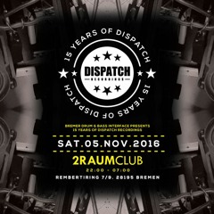 Ant TC1 - '15 Years Of Dispatch Recordings', Bremen, Germany [2 Hour Set], 05.11.2016