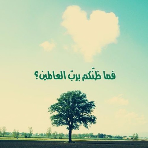 فَمَا ظَنُّكُمْ بِرَبِّ الْعَالَمِينَ