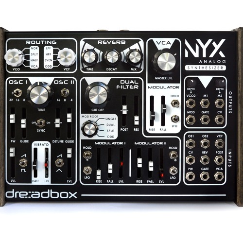 Nyx Synthesizer (Demo sounds)