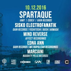 Sisko Electrofanatik Live @Basement - Club & Techno Attitude (Ex Magazzini - Rome) 10.12.16