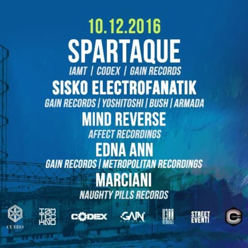 Sisko Electrofanatik Live @Basement - Club & Techno Attitude (Ex Magazzini - Rome) 10.12.16