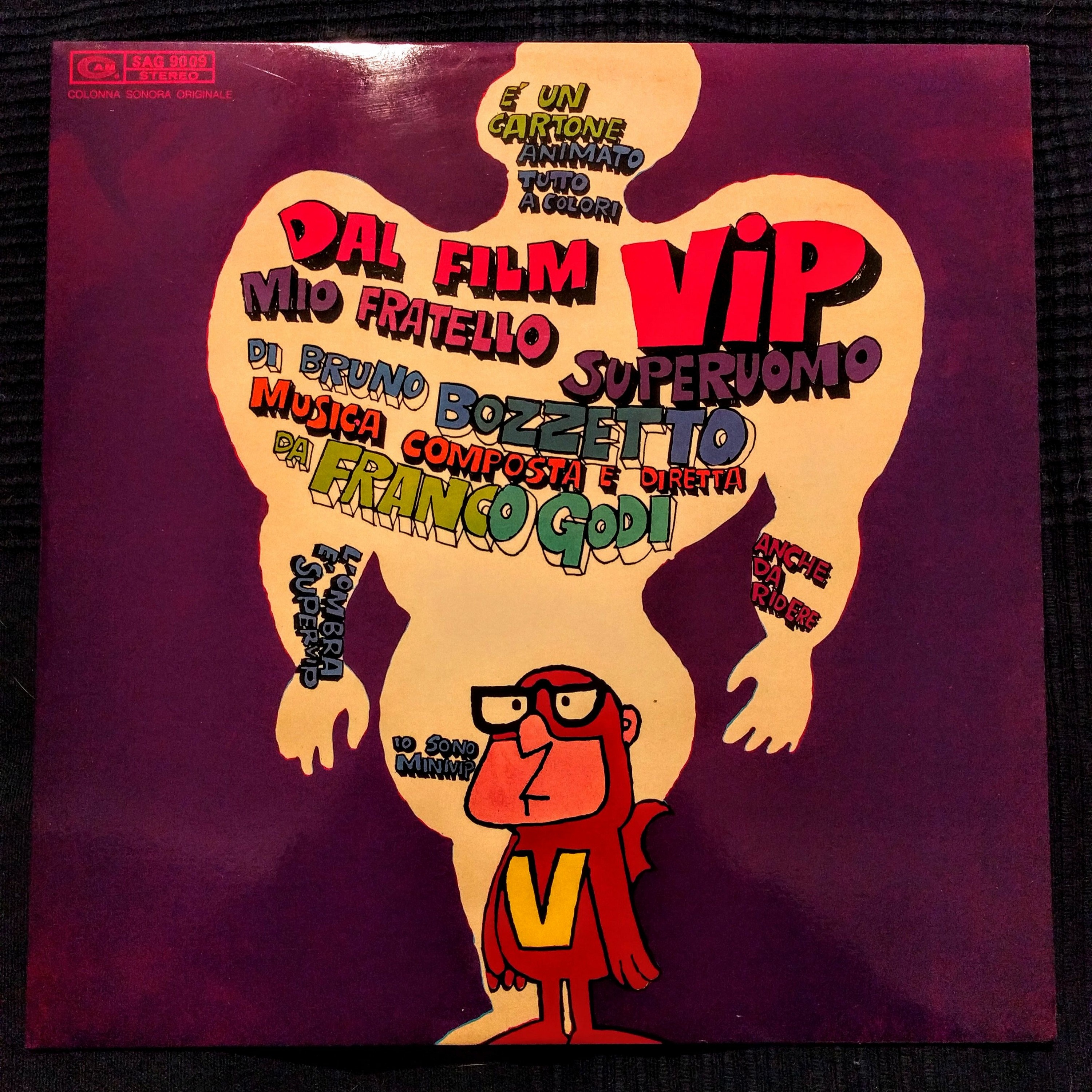 "VIP, MIO FRATELLO SUPERUOMO" - 1968 OST episode artwork