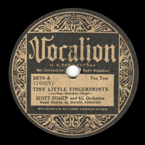 Tiny Little Fingerprints - Scott Fisher and His Orchestra