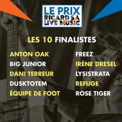 Les 10 finalistes du Prix 2017 !