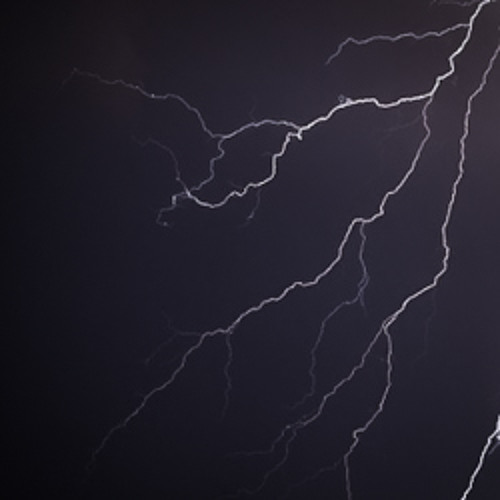 Thunderstorm on the river Sukhona