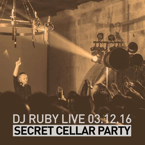 DJ Ruby Live at Secret Cellar Party,  Montekristo Malta 03-12-16