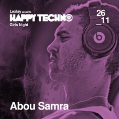 Live Set - Abou Samra @ Happy Techno, City Hall Barcelona 26.11.2017