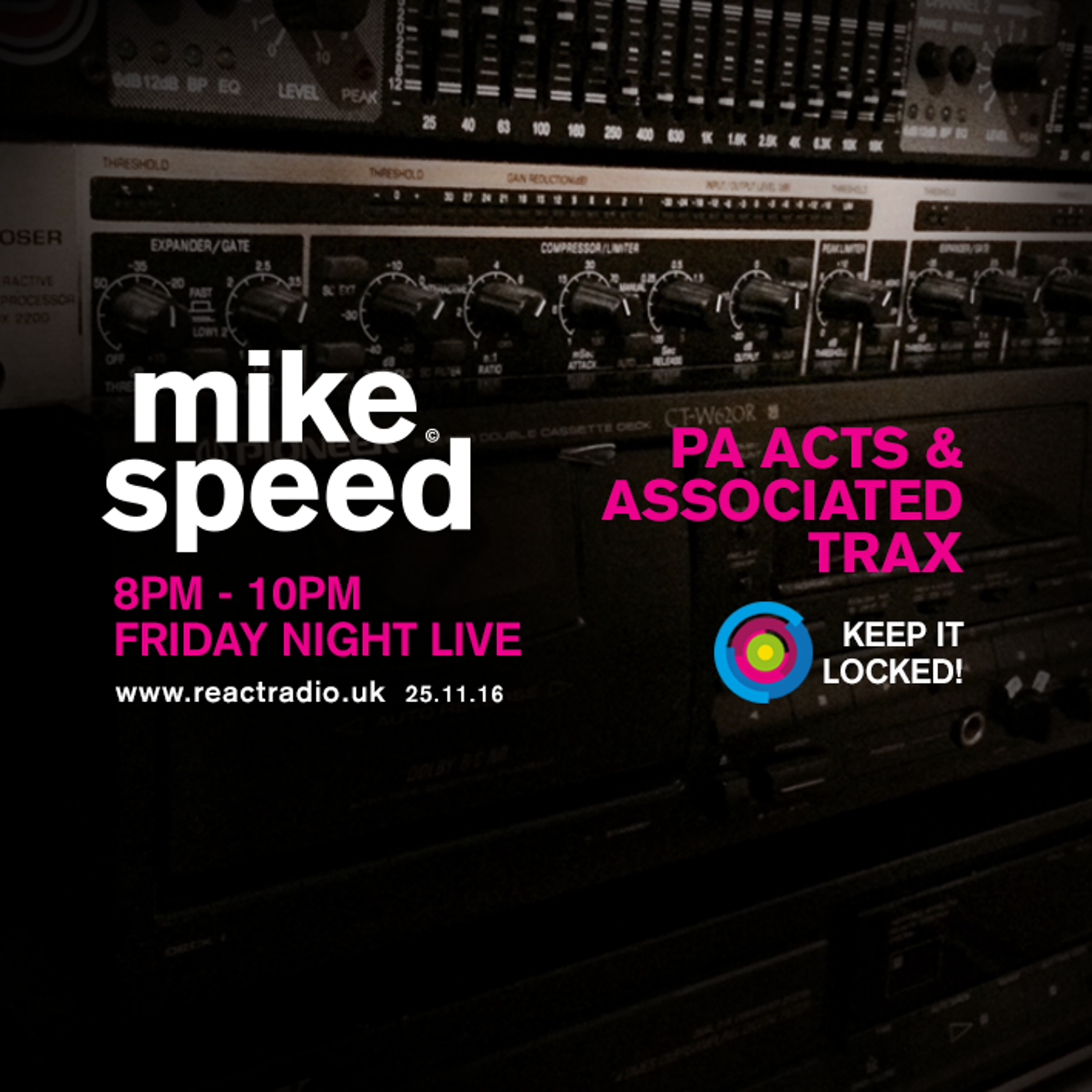 Mike Speed | React Radio UK Show | www.reactradio.uk | Underground & Oldskool Beats