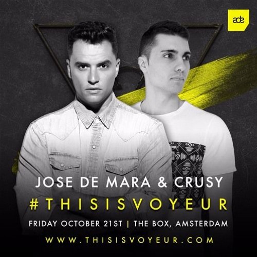 JOSE DE MARA B2B CRUSY LIVE @ SOSUMI RECORDS VOYEUR ADE 2016