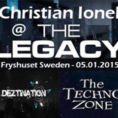 DJ Christian Ionel Live @ Deztination - 05.01.2015 (Techno)