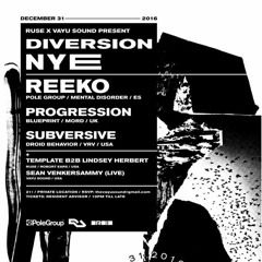 Subversive DIVERSION NYE 2016 Promo Mix