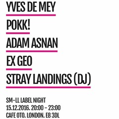 Yves De Mey Live @ Café Oto London Dec 15 2016