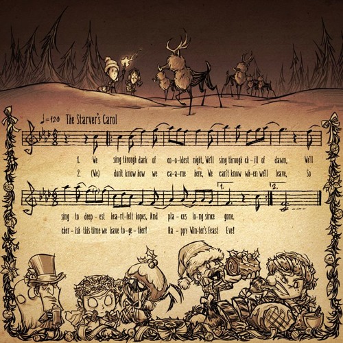 The Starver's Carol Menu Theme