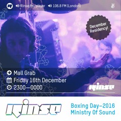 Rinse FM Podcast - Mall Grab - 16th December 2016