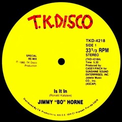 Jimmy Bo Horne - Is It In (Dj ''S'' Remix)