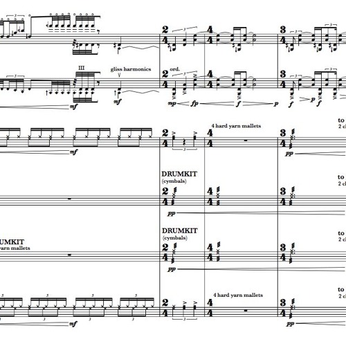 Faith In Numbers: Concerto for Violin with Percussion Quartet (Mira Benjamin/Architek Percussion)