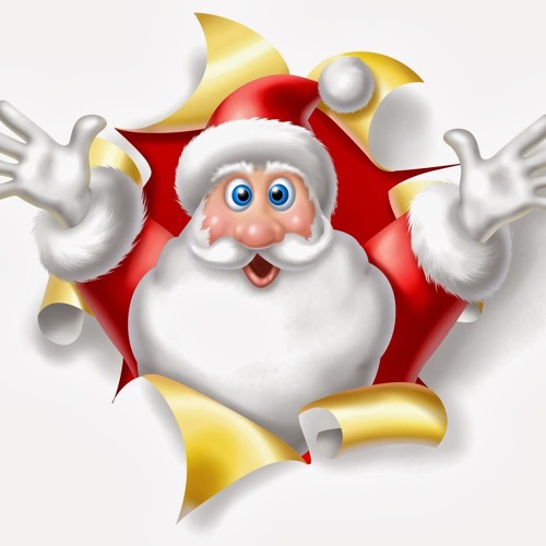 santa claus leaving north pole
