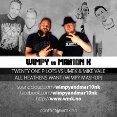 Twenty One Pilots vs UMEK & Mike Vale - All Heathens Want (Wimpy Mashup)