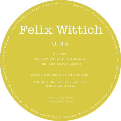 Felix Wittich - 0.23 (Kotu Remix)