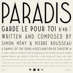 Paradis - Garde Le Pour Toi (Alex Djohn NRG Bootleg) (Intro Mix)