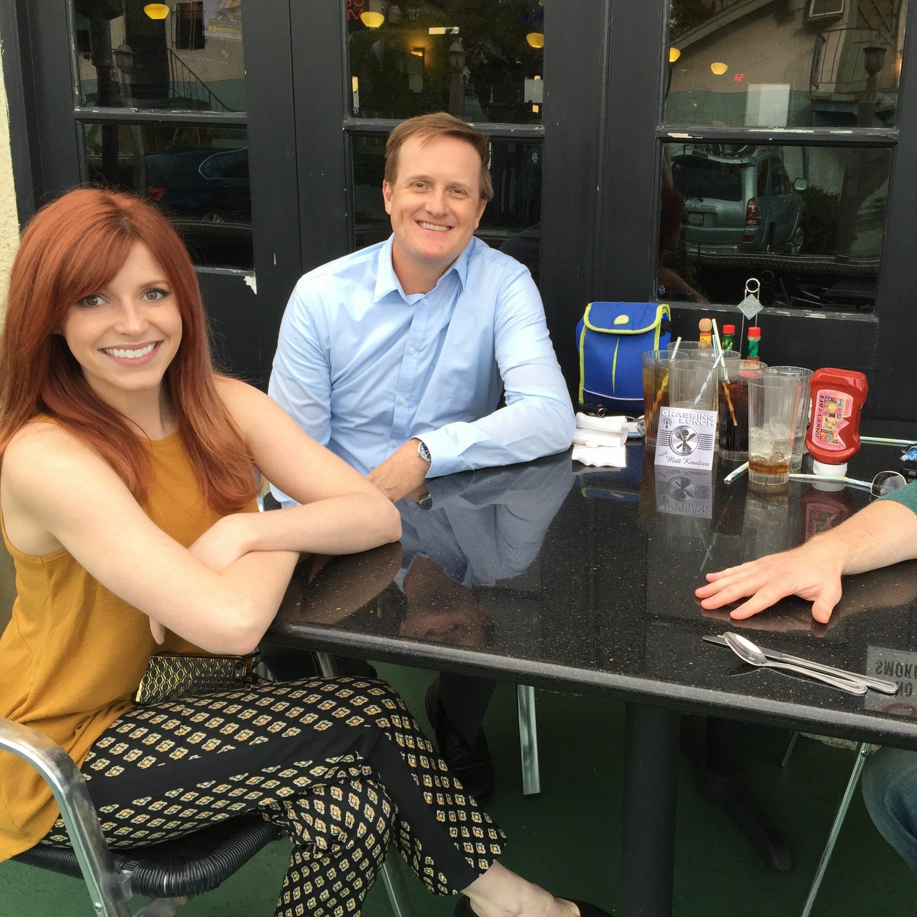 Episode 84: Tara Perry (Fresh Beat Band ) & Tony Janning (Legend of Neil) at Jinky's episode artwork