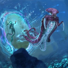 Exploring The Bioluminescent Reef (Inspired by the game Subnautica)