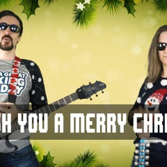 We Wish You A Merry Christmas "Epic Rock" Cover (Little V feat. Jill Sick)