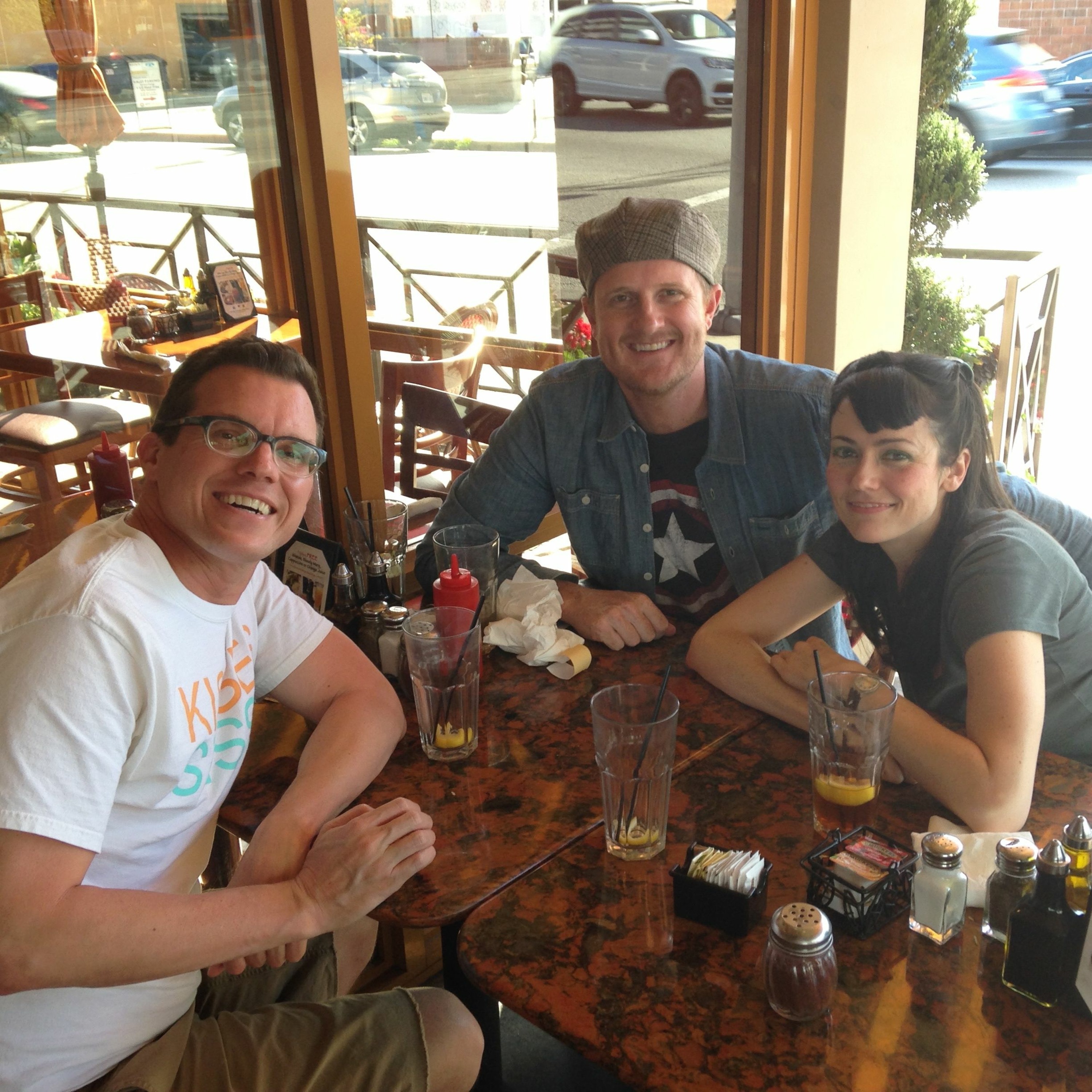 Episode 20: April Richardson (@Midnight) & Chip Pope (Austin Stories) at Panini Cafe episode artwork
