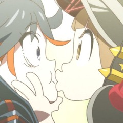 Mako kisses Ryuko _DrippyLAZR