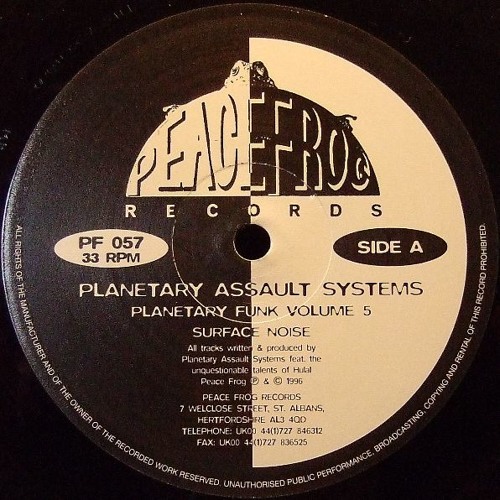 Planetary Assault Systems - Surface Noise (Planetary Funk Volume 5) PF057