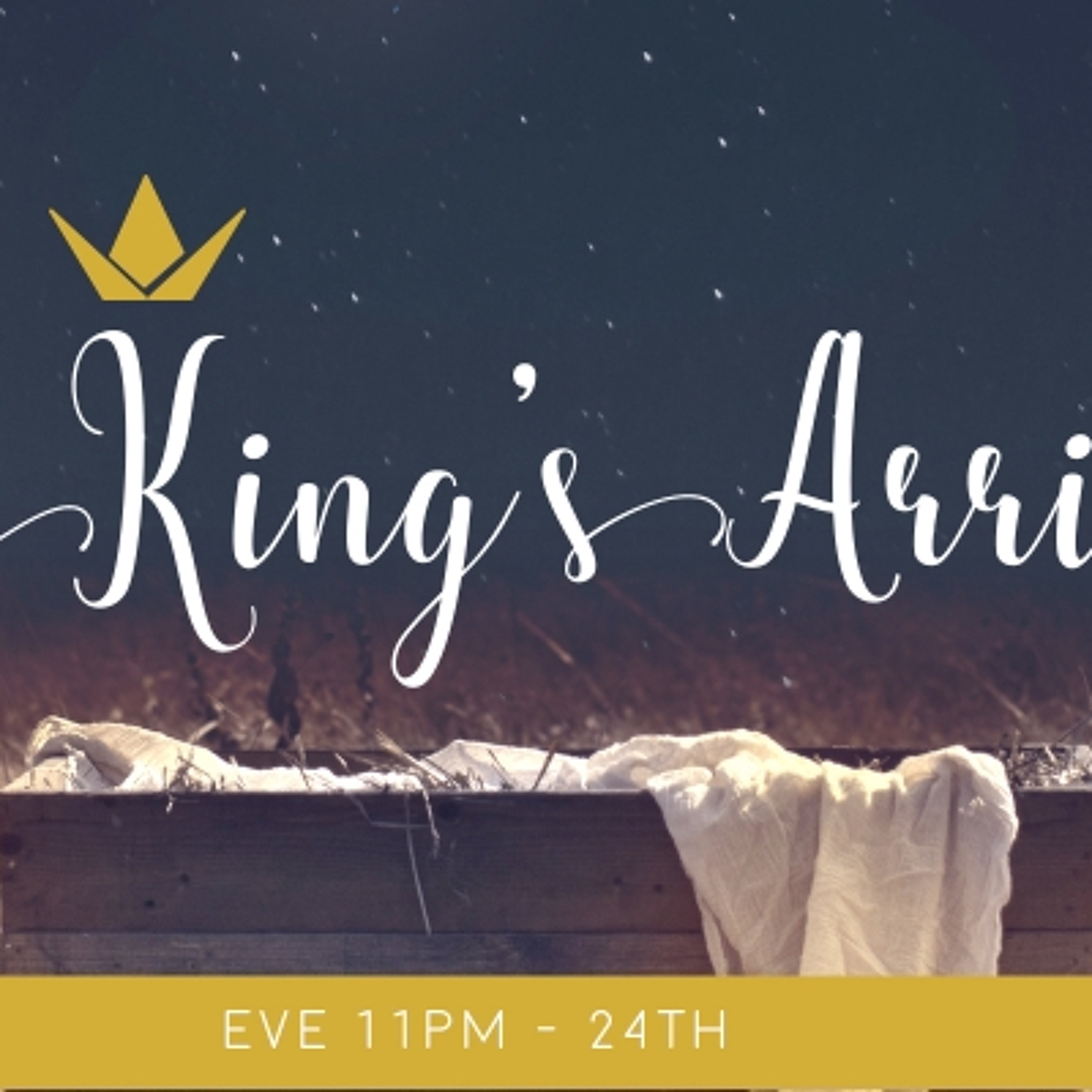 Luke 2 - The King's Arrival - '11PM Christmas Eve' (24th Dec 2016) - Joel Deacon episode artwork