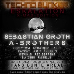 FortyTwo b2b Red Serpens @ Eskalation X-Mas Edition // Hans-Bunte-Areal, Freiburg // 24.12.2016